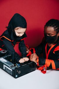 the computer ninja and the computer ninja jr